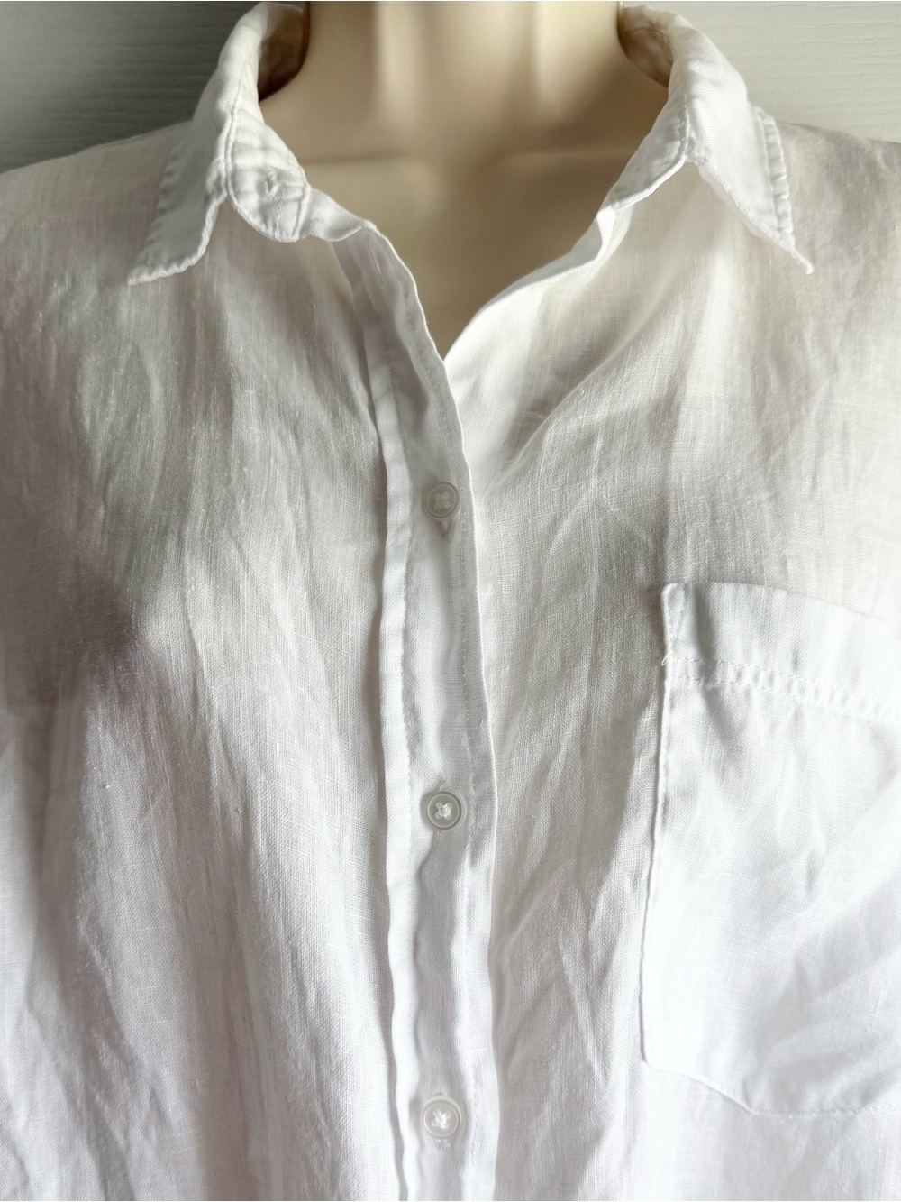 H&M 100% Linen Oversized Shirt - Picture 3 of 10